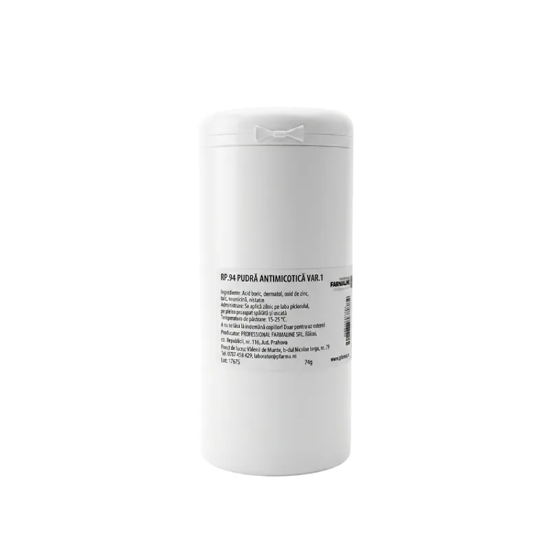 Pudra Antimicotica 74 g Laborator Professional Farmaline — preț și oferte