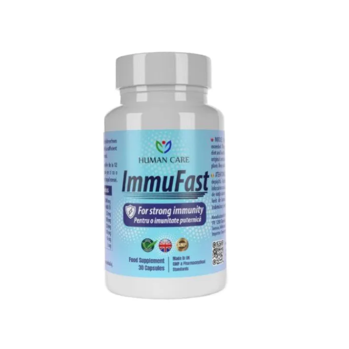 ImmuFast, 30 capsule, Human Care — preț și oferte