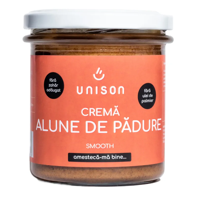 Crema de alune de padure, 300g, Unison — preț și oferte