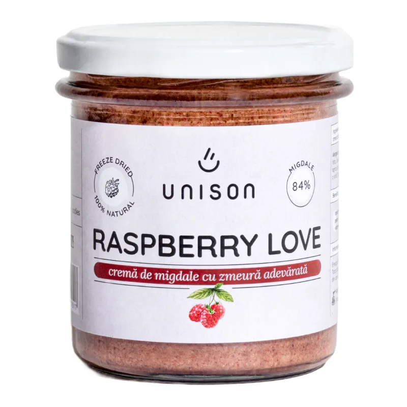 Crema Raspberry Love 300g, Unison — preț și oferte