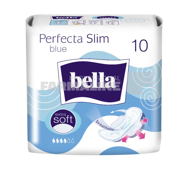 Bella Perfecta Slim Blue 10 absorbante — preț și oferte