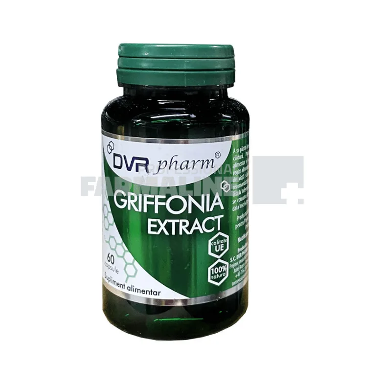 Griffonia Extract 60 capsule DVRPharm — preț și oferte