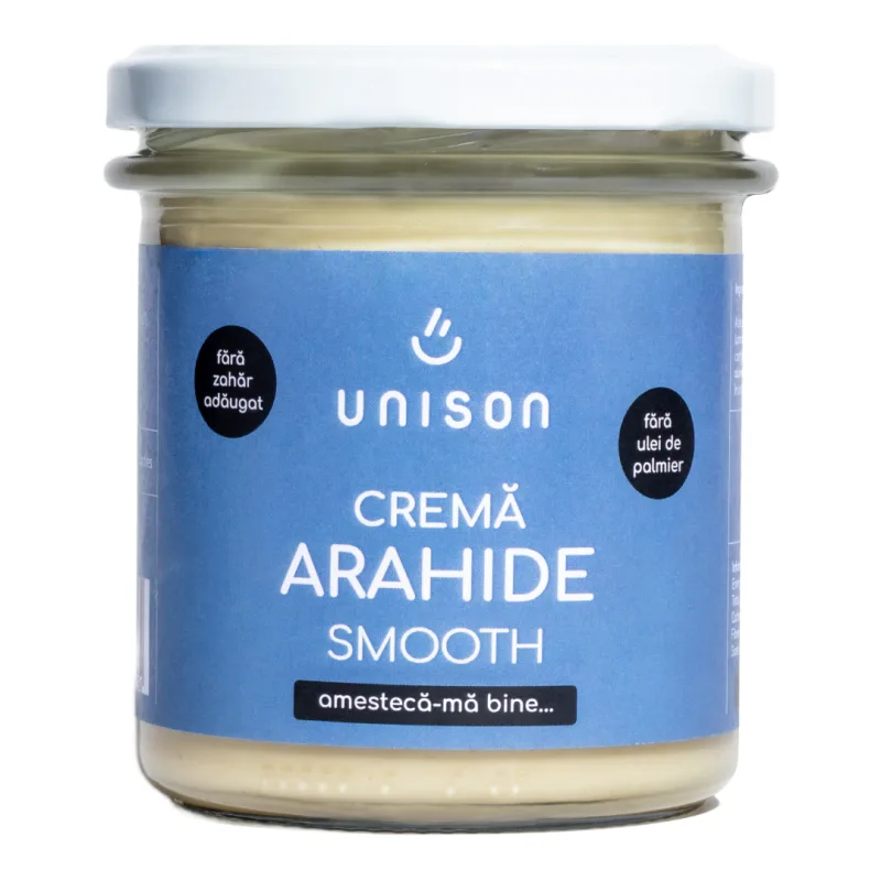 Crema de arahide Smooth, 300g, Unison — preț și oferte