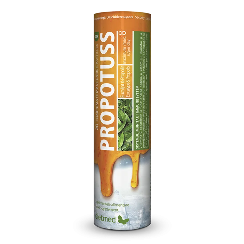 Propotuss 20 tablete Type Nature — preț și oferte