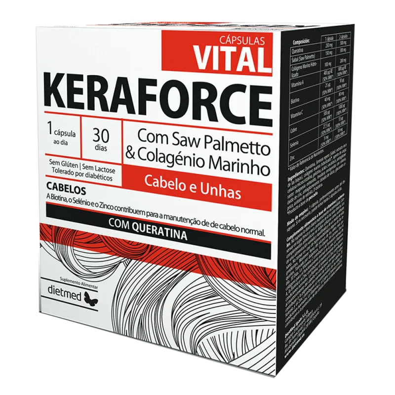 Keraforce Vital 30 capsule Type Nature — preț și oferte
