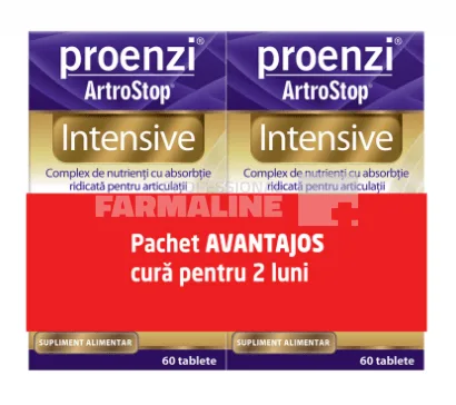 Proenzi Artrostop Intensive  60 comprimate oferta 1+1-35% la al doilea produs WALMARK — preț și oferte