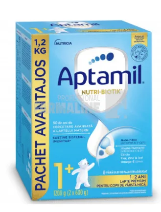 Aptamil Junior 1+ Nutri-Biotik 1200 g — preț și oferte