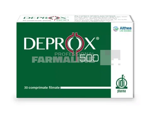Deprox 500 30 comprimate filmate ALTHEA LIFE SCIENCE — preț și oferte