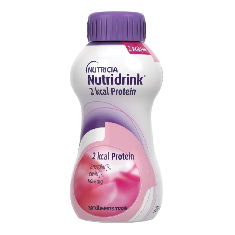 Nutridrink 2 kcal Protein, aroma de capsuni, 200 ml, Nutricia — preț și oferte