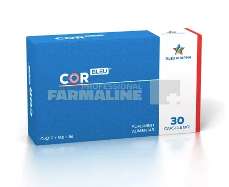 CorBleu 30 capsule moi Bleu Pharma — preț și oferte