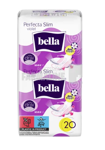 Bella Perfecta Slim Violet 20 bucati — preț și oferte