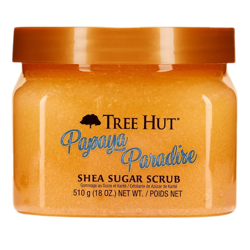 Scrub exfoliant corp cu aroma de Papaya, 510g, Tree Hut — preț și oferte