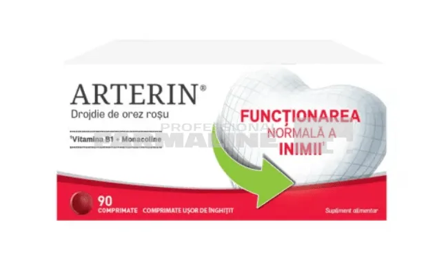 Arterin functionarea normala a inimii 90 comprimate Omega Pharma — preț și oferte