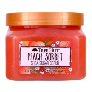 Exfoliant pentru corp Peach Sorbet, 510 g, Tree Hut