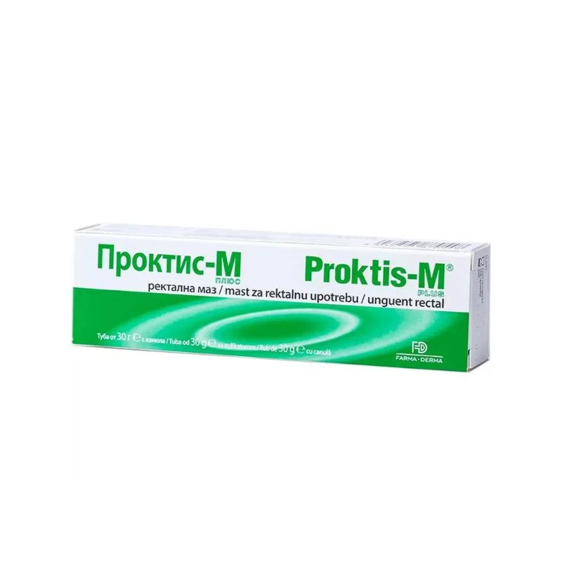 Proktis-M unguent rectal, 30g NATURPHARMA — preț și oferte