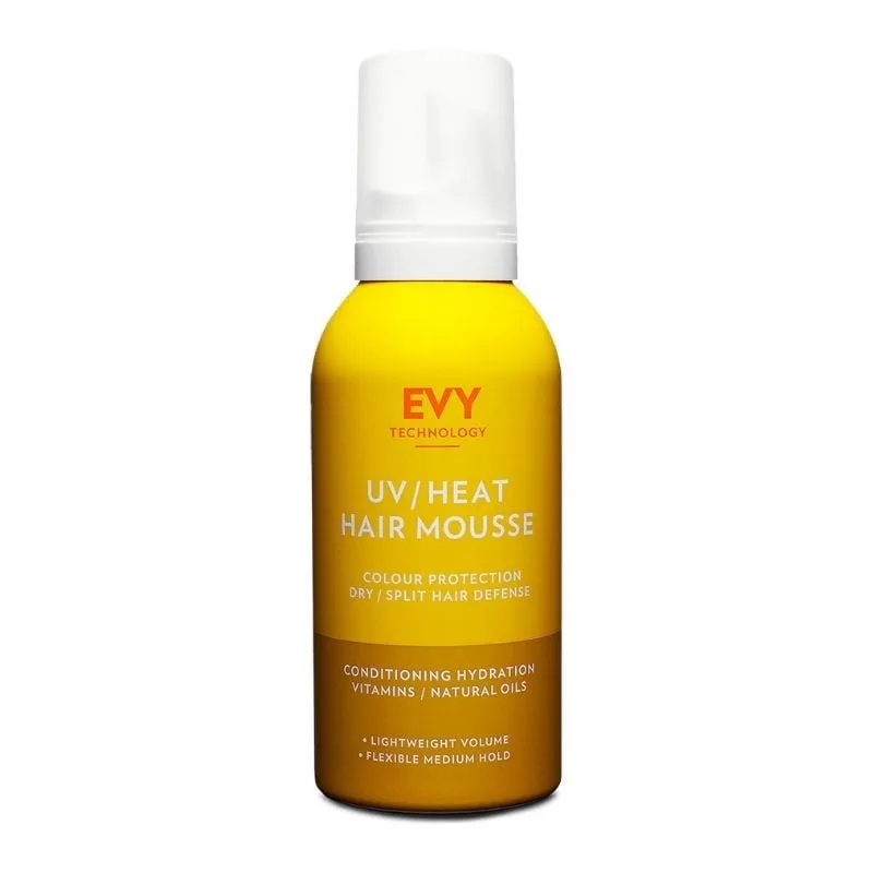 Spuma pentru par cu protectie UV Heat Hair Mousse, 150 ml, Evy Technology — preț și oferte