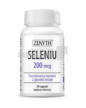 Seleniu 200 mcg 30 capsule