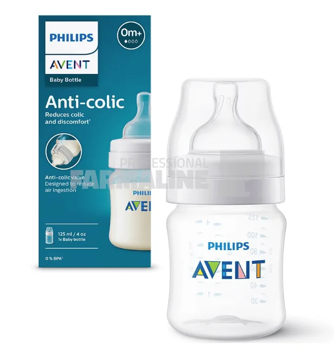 Avent SCY100/01 Biberon anticolici 0+ luni 125 ml PHILIPS AVENT — preț și oferte