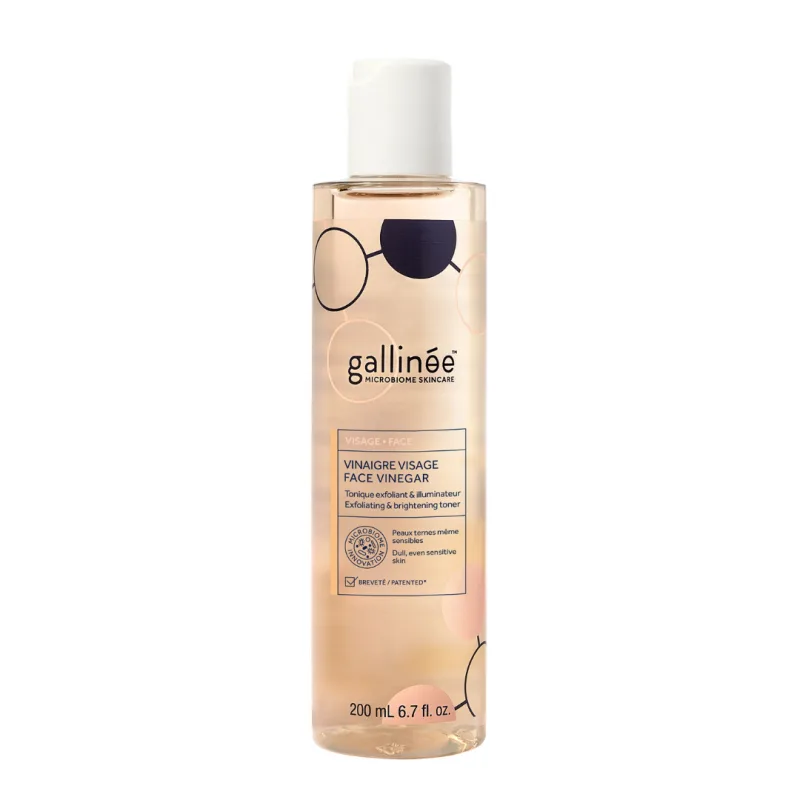 Lotiune tonica exfolianta si iluminatoare Vinegar, 200 ml, Gallinee — preț și oferte