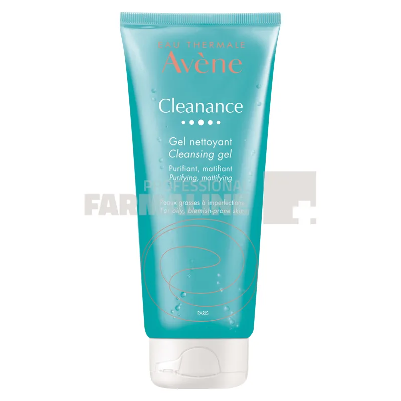 Avene Cleanance Gel de curatare ten gras 200 ml — preț și oferte