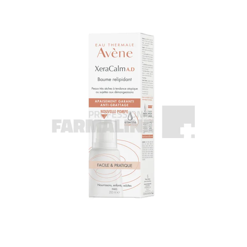 Avene Xeracalm A.D. Balsam pentru fata - corp piele uscata 200 ml — preț și oferte
