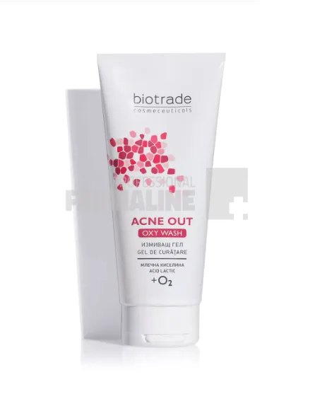 Biotrade Acne Out Oxy Wash Gel de curatare ten gras 220 ml — preț și oferte
