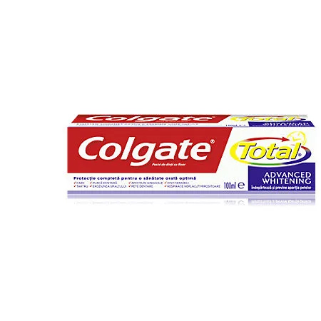 Colgate Total Advanced Whitening Pasta de dinti 100 ml — preț și oferte
