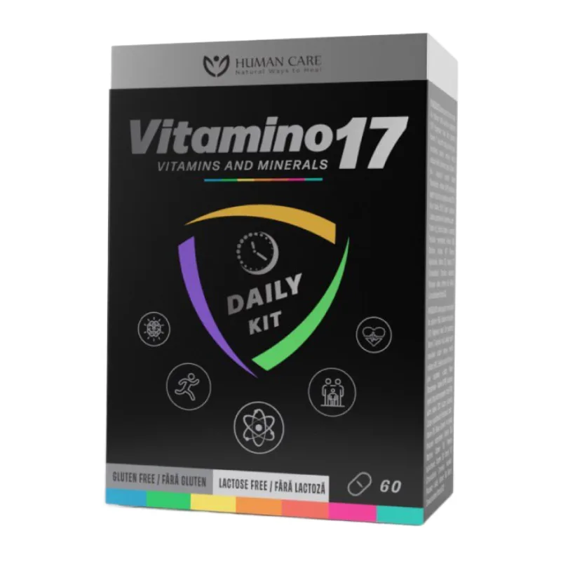 Vitamino 17,  60 capsule, Human Care — preț și oferte
