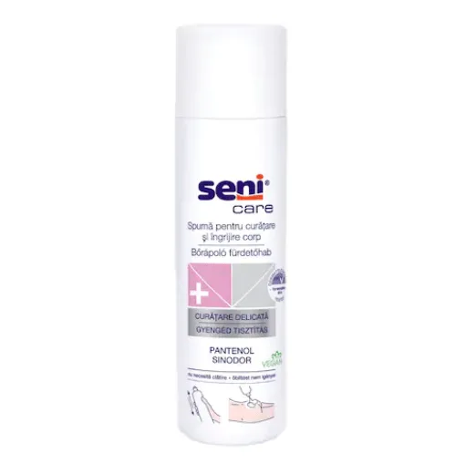 Seni Care Spuma pentru curatarea si ingrijirea corpului 500 ml — preț și oferte