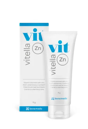 Vitella Zn Crema reparatoare cu zinc 75 g