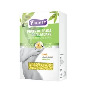 Farmec Perle de ceara depilatoare cu Extract de Vanilie 250 g