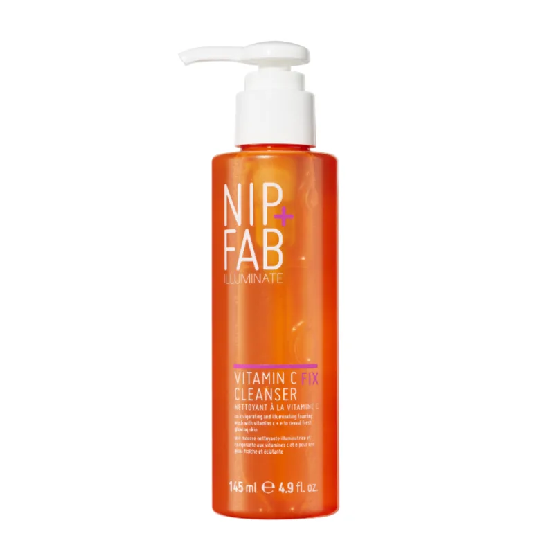 Gel pentru curatarea tenului, Vitamin C Fix, 145 ml, NIP+FAB — preț și oferte