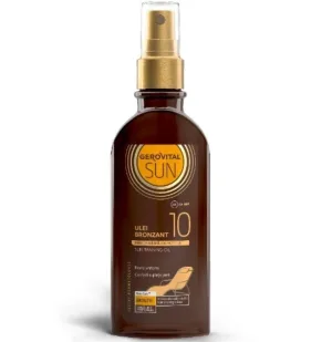 Gerovital Sun Ulei bronzant protector SPF10 150 ml