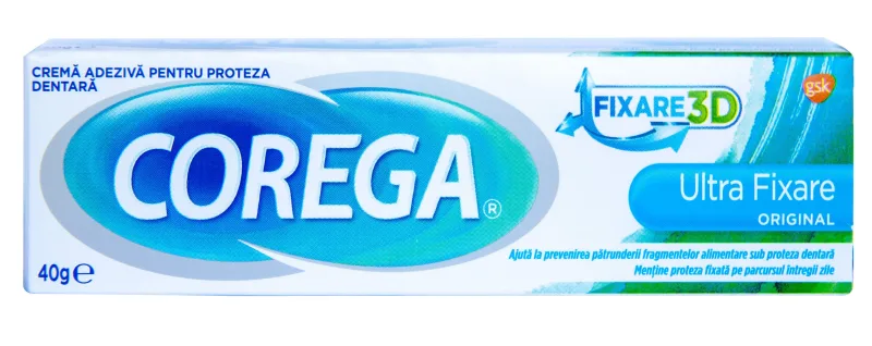 Corega Ultra Fixare Original Crema adeziva 40 g — preț și oferte