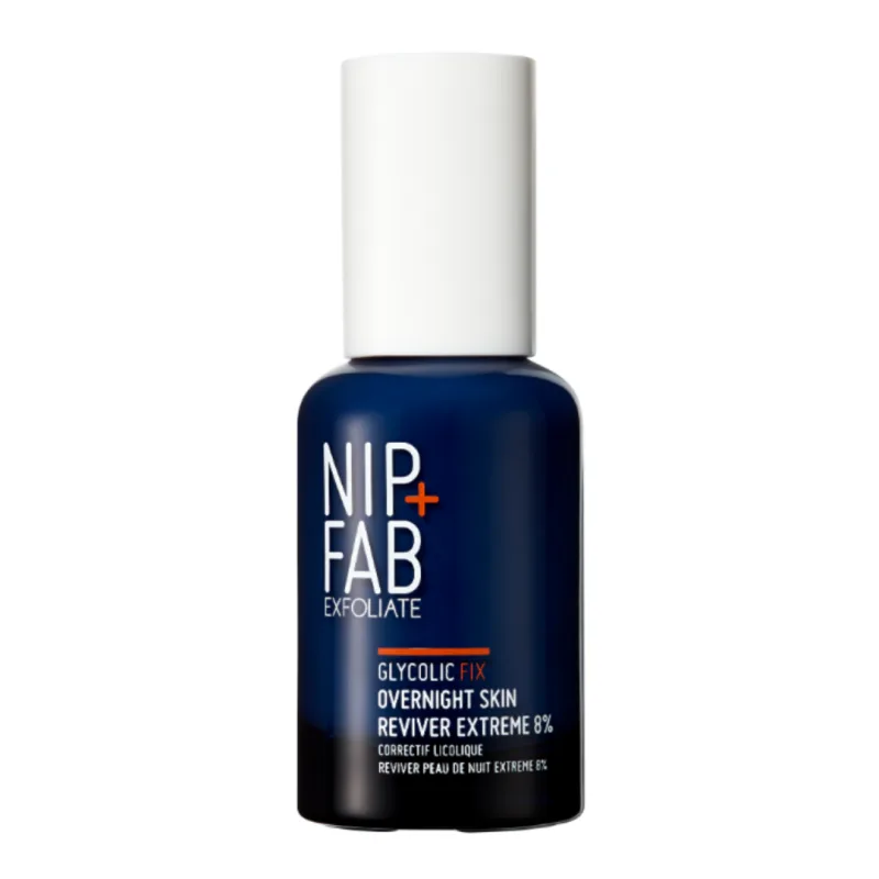 Serum de fata exfoliant 8% Glycolic Fix, 45 ml, NIP+FAB — preț și oferte