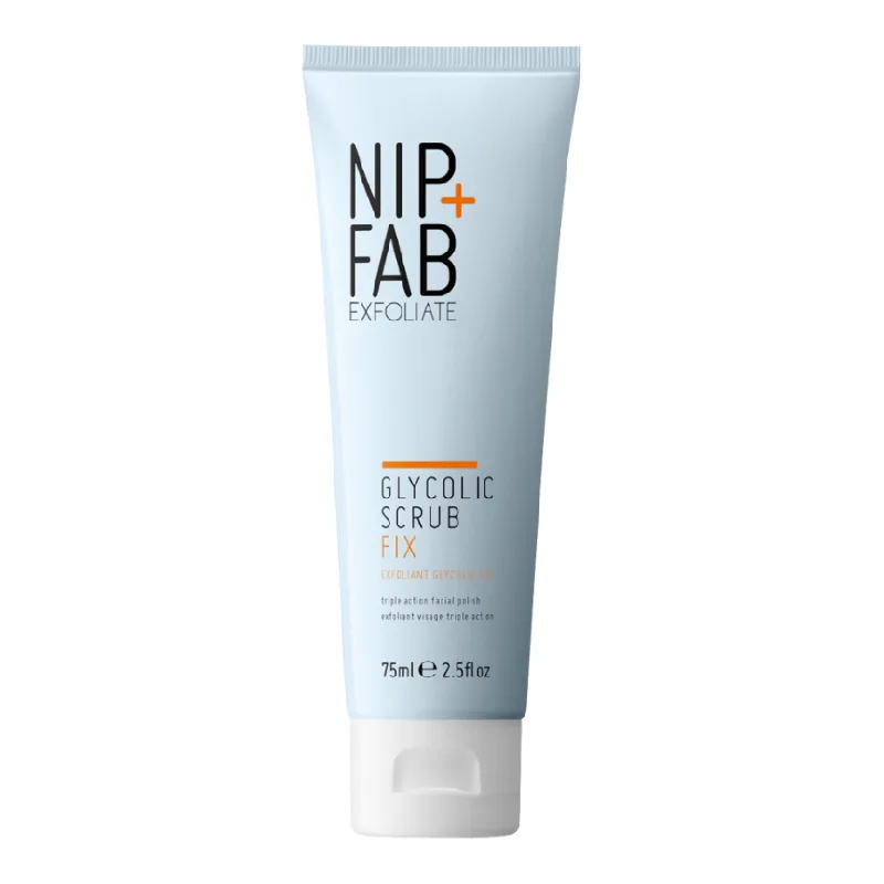 Exfoliant pentru fata cu tripla actiune Glycolic Fix, 75 ml, NIP+FAB — preț și oferte