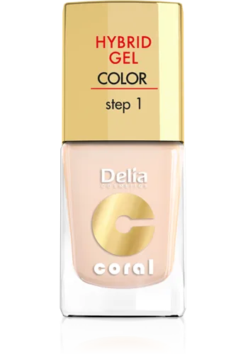 Delia Coral Hybrid Gel Color step 1 Lac unghii 20 Delia Cosmetics — preț și oferte