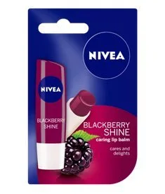 Nivea 85286 Balsam de buze Blackberry Shine 4.8 g