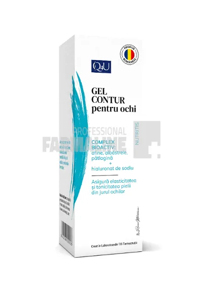 Tis Q4U NutriTis Gel contur pentru ochi 20 ml TIS FARMACEUTIC — preț și oferte