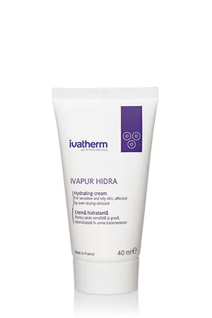 Ivapur Hidra Crema hidratanta pentru piele sensibila grasa deshidratata in urma tratamentelor 40 ml IVATHERM — preț și oferte