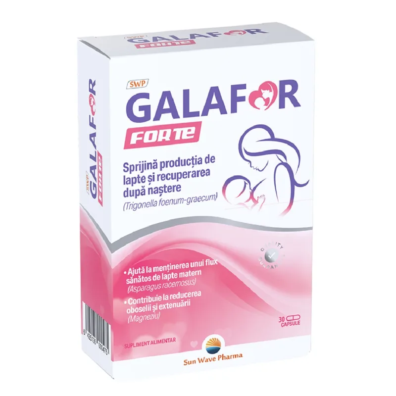 Galafor Forte, 30 capsule, Sun Wave Pharma — preț și oferte