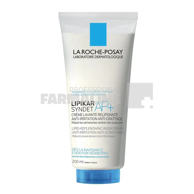 La Roche Posay Lipikar Syndet Ap+ Crema de spalare 200 ml — preț și oferte