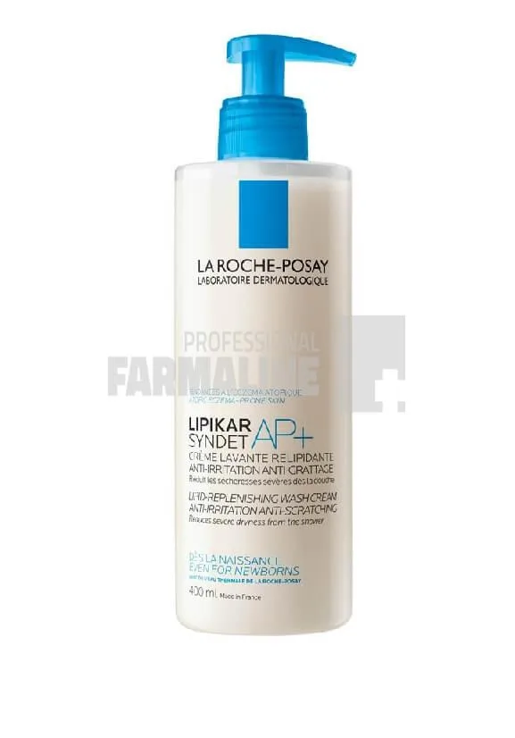 La Roche Posay Lipikar Syndet Ap+ Crema de spalare 400 ml — preț și oferte
