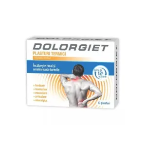 Plasturi termici Dolorgiet, 10 bucati, Zdrovit