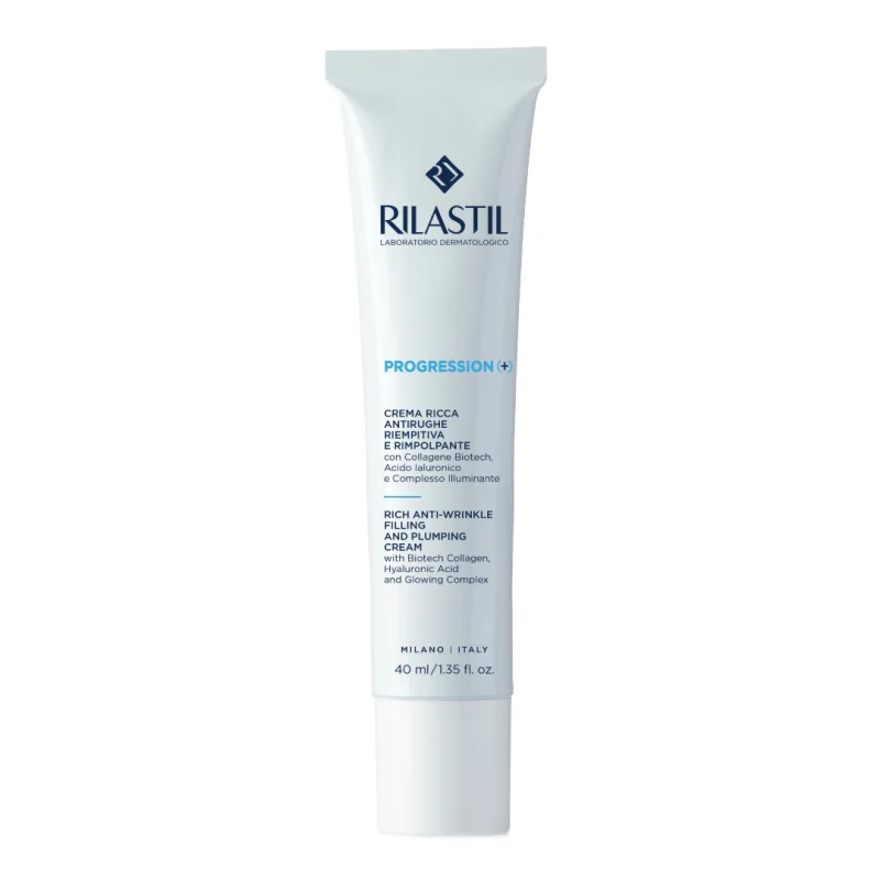 Crema antirid cu textura bogata PROGRESSION+, 40 ml, Rilastil — preț și oferte