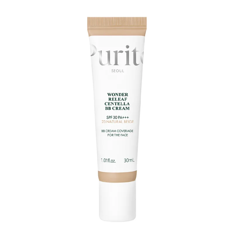 Crema BB multifunctionala cu SPF 30 PA+++, 23 Natural Beige, Wonder Releaf Centella, 30 ml, Purito — preț și oferte