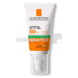 La Roche Posay Anthelios XL Gel-crema pentru fata cu efect uscat  fara parfum SPF50 50 ml