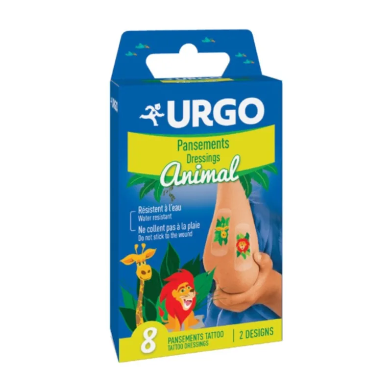 Plasturi Jungle Tattoo, 8 bucati, Urgo — preț și oferte