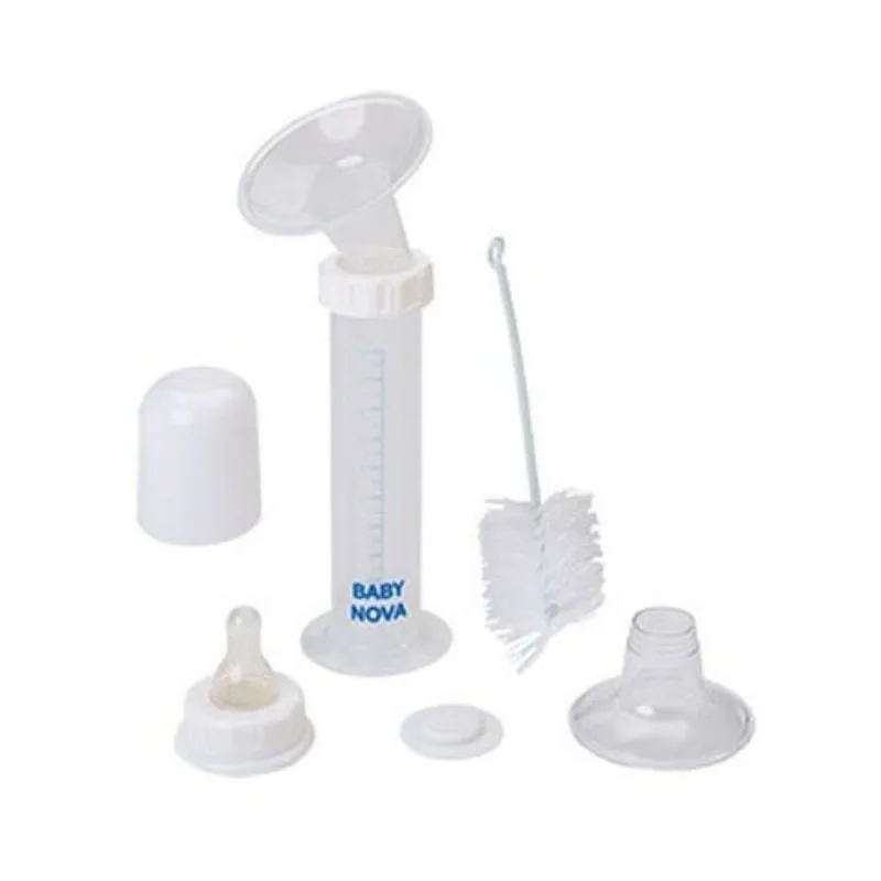 Set pompa de san cu recipient pentru lapte si perie de curatare, BabyNova — preț și oferte
