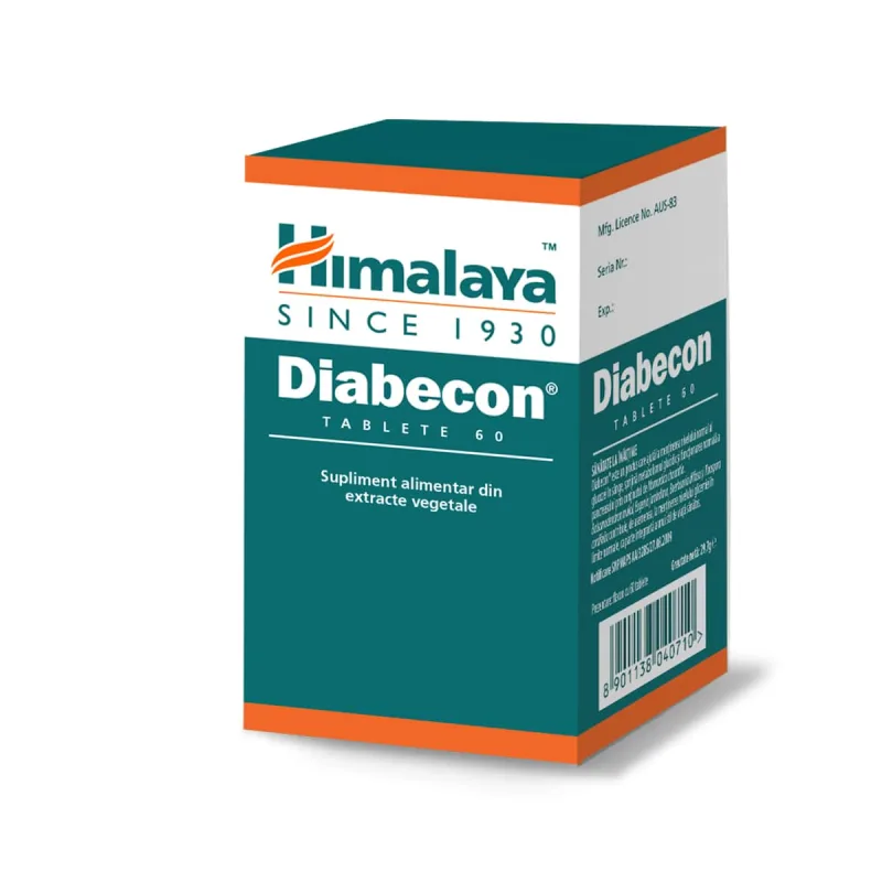 Diabecon  60 comprimate HIMALAYA — preț și oferte